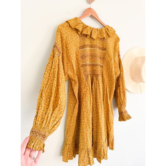 DÔEN | DOEN | Cordelia Dress in Sunsoaked Foothills | Sz S - Picture 13 of 14